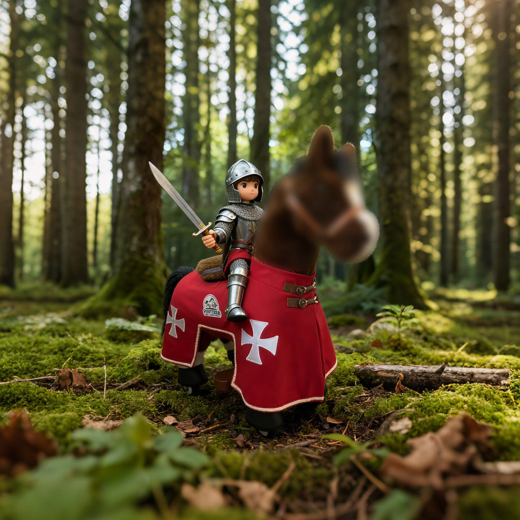 PonyTrek Brave Pony Blanket – Adventure Cape for Ride-on Pony Toys (Compatible with PonyCycle Size S/M)